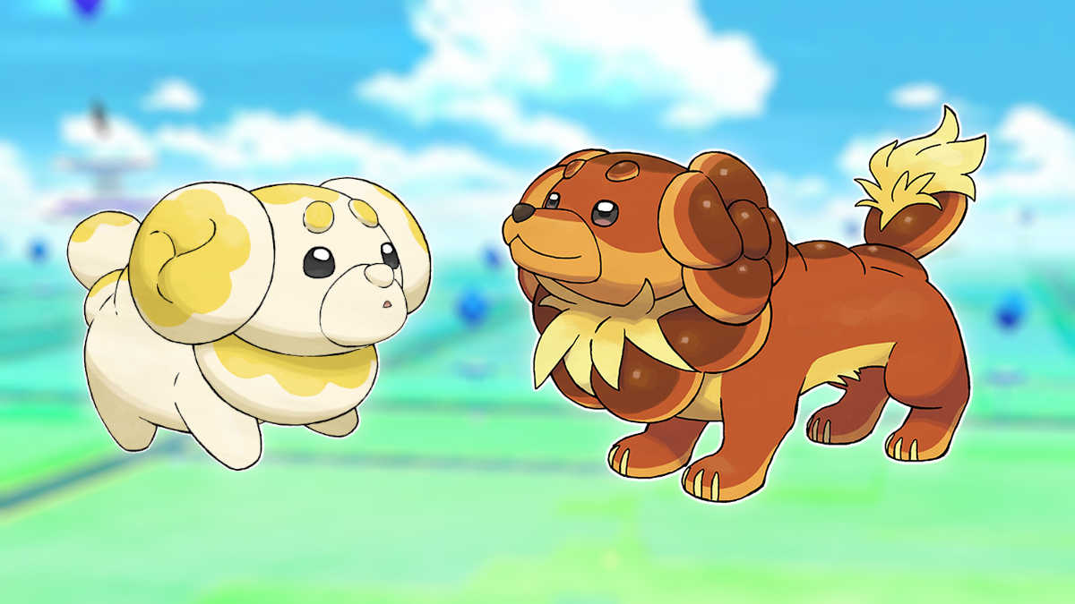 Fidough and Dachsbun in Pokémon GO