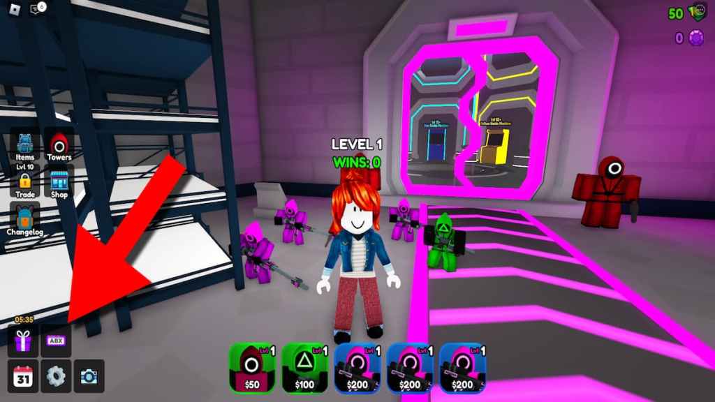 How to redeem Squid TD codes.