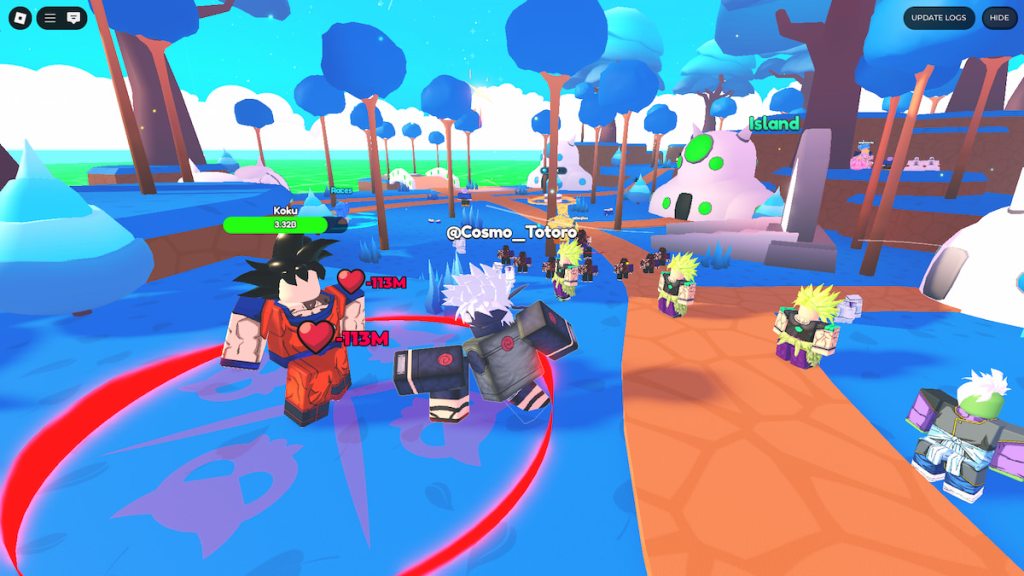 Anime Waves X Fight Scene