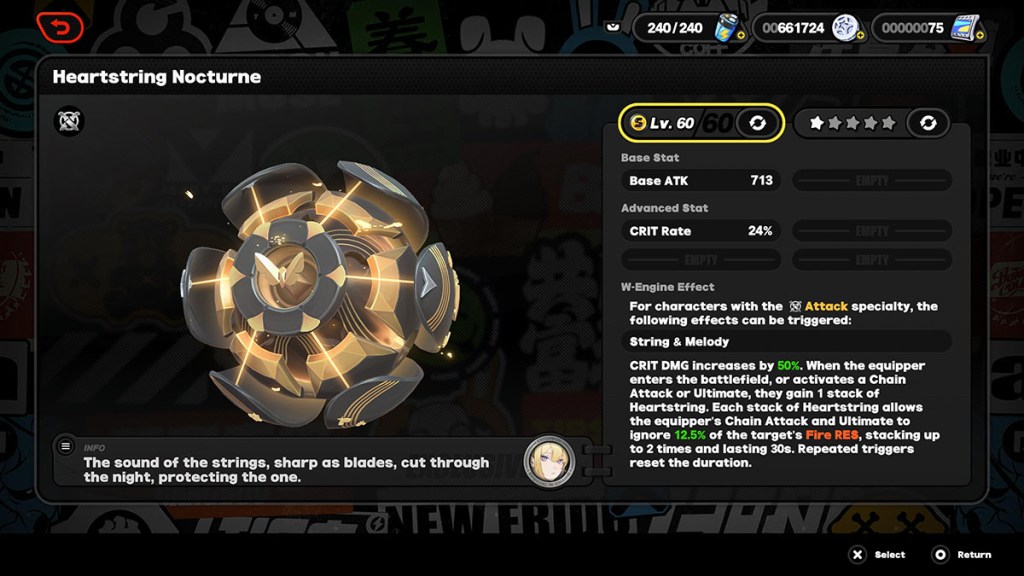 The best W-Engine for Evelyn in ZZZ.