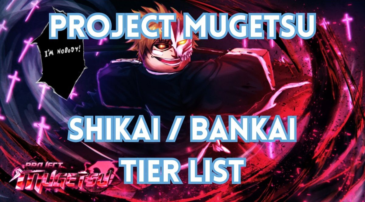 Project Mugetsu cover with a character about to swing his weapon with a title on the top and bottom