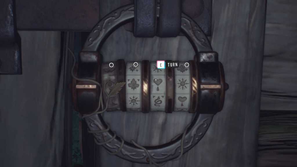 Cabin door combination lock in Lost Records: Bloom & Rage