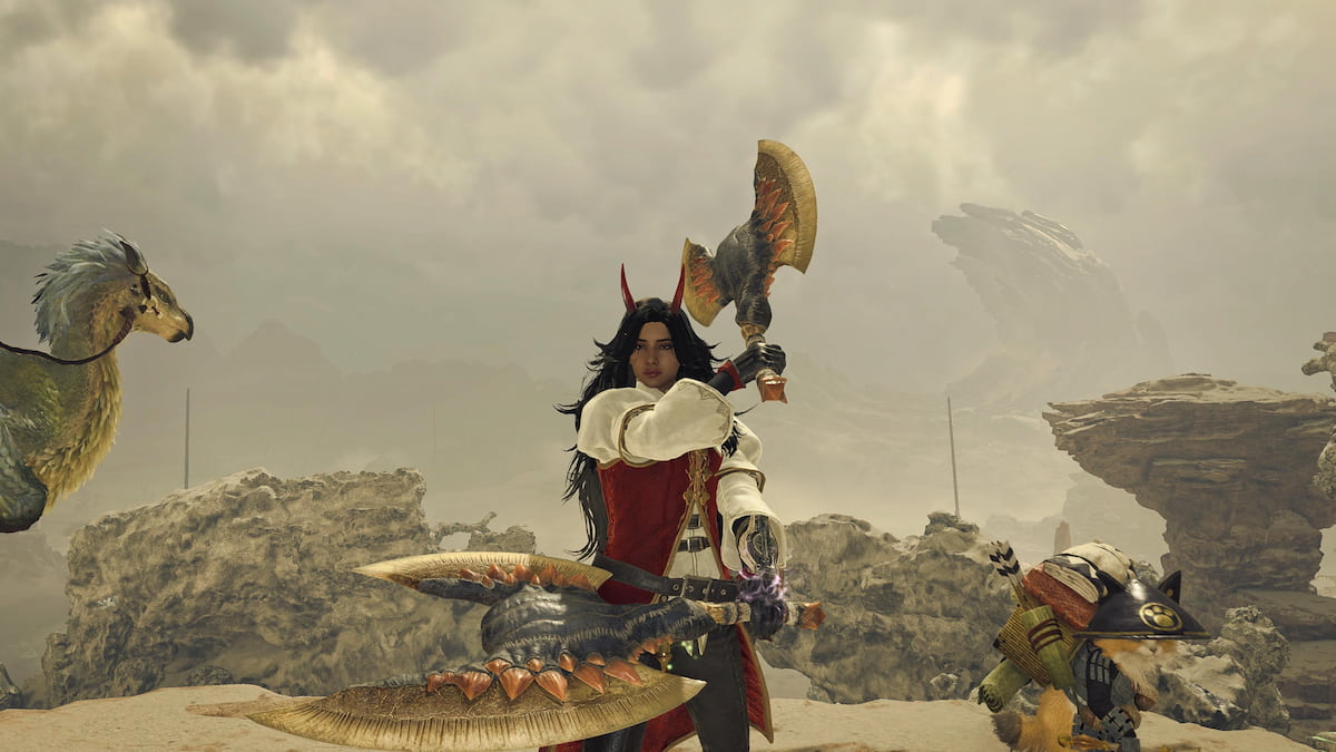 Hunter wielding Dual Blades