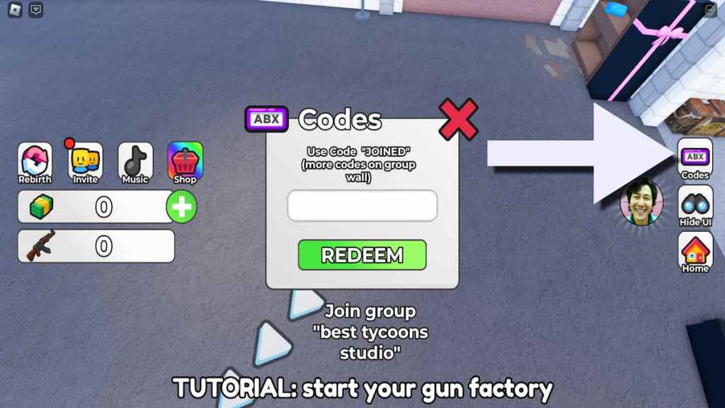 How to redeem Shrimp Game Tycoon codes.