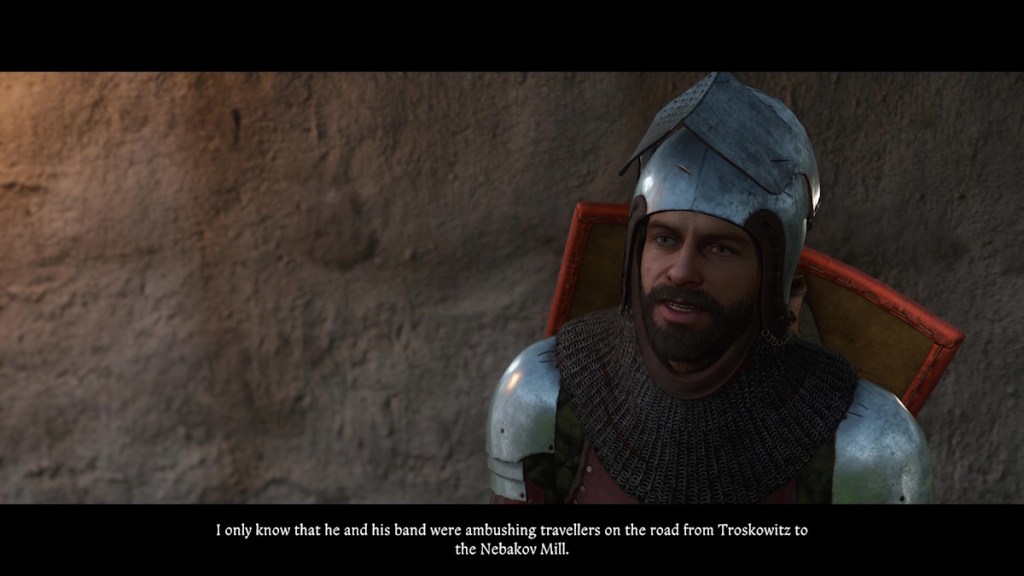 Kingdom Come Deliverance 2 - Canker's camp activity - Gules conversation 