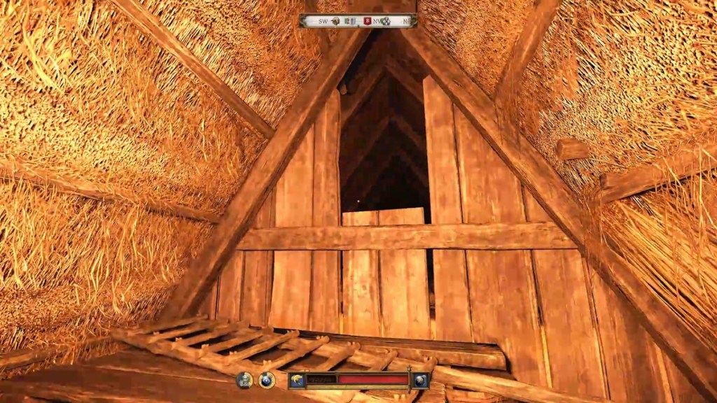 Move into the first attic