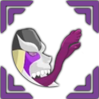 The icon for the Hellgate skill of the Purple Eyes Clan in Ninja Time Roblox experience
