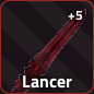 Lancer sword in Verse Piece Roblox experience