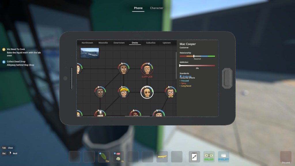 Docs contact list in Schedule 1