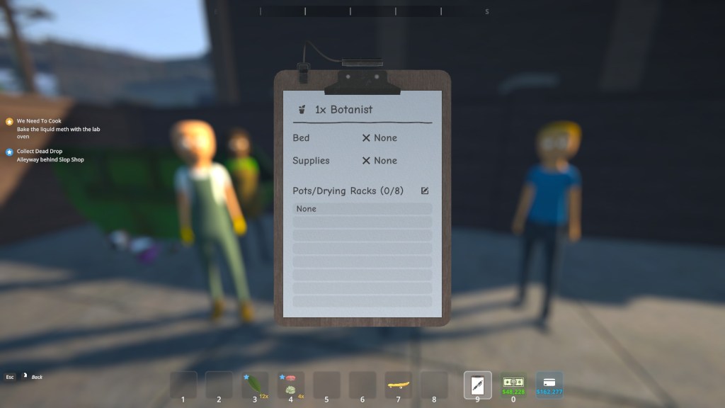 Bed assignment in Schedule 1