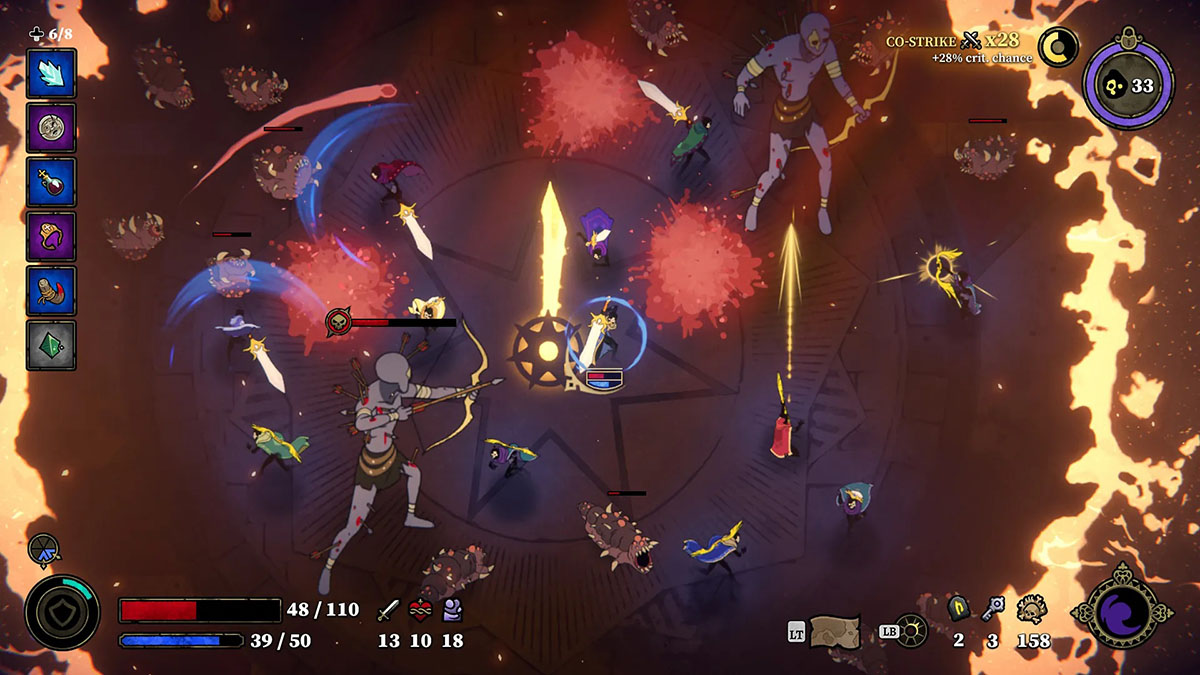The Rebel Souls battle in 33 Immortals.