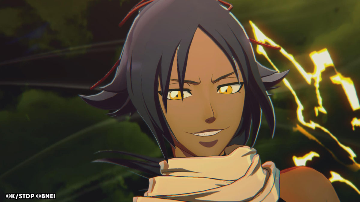 Yoruichi performs Mujin Senda in Blach Rebirth of Souls.