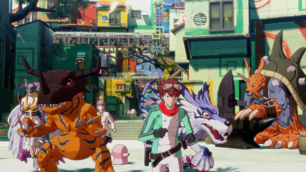 Greymon, Garurumon, and other Digimon join main protagonist in Digimon Story Time Stranger