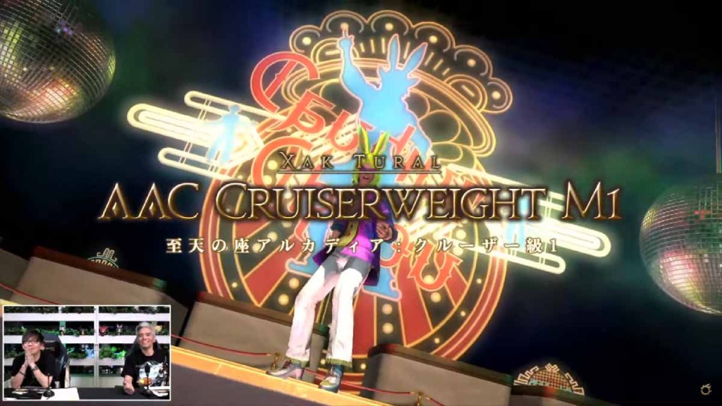 Dancing Green in his more human form in Final Fantasy XIV