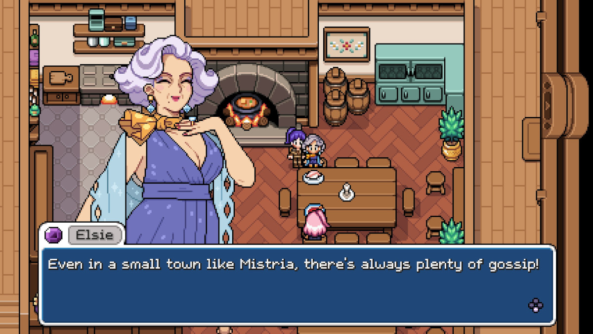 Elsie at the Inn in Fields of Mistria