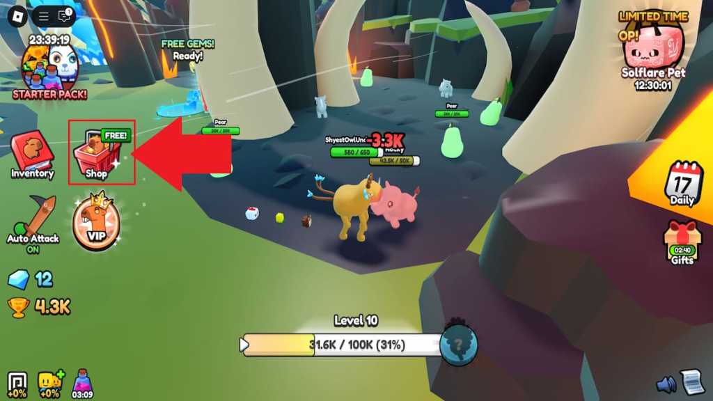 How to redeem Capybara Evolution codes step 1