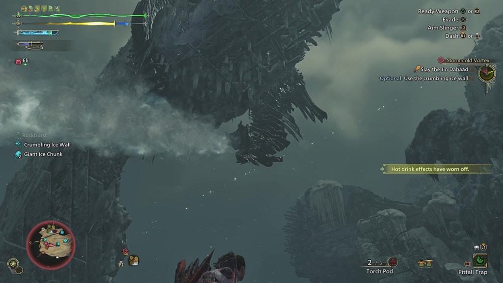 Jin Dahaad Pillar breath weapon Monster Hunter Wilds