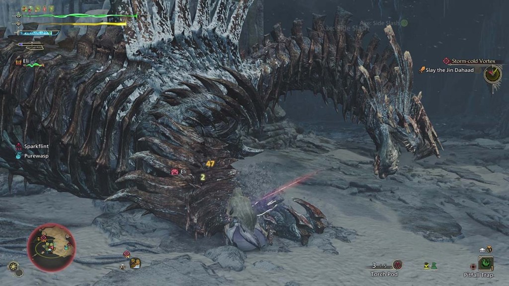 Jin Dahaad ridge damage Monster Hunter Wilds