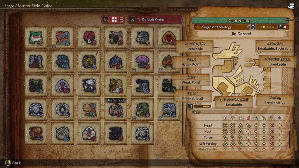 Jin Dahaad weaknesses Monster Hunter Wilds