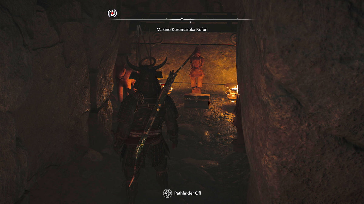 Second chest inside Makino Kurumazuka Kofun