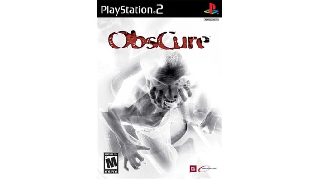 The cover art for ObsCure shows a 3d render emulating a photo with multiple exposure where the many images seem to create a monstrous face.