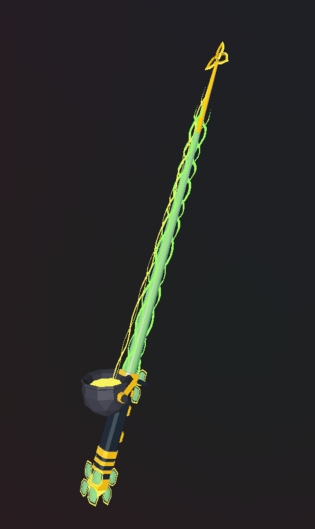 A Shamrock Rod from Fisch