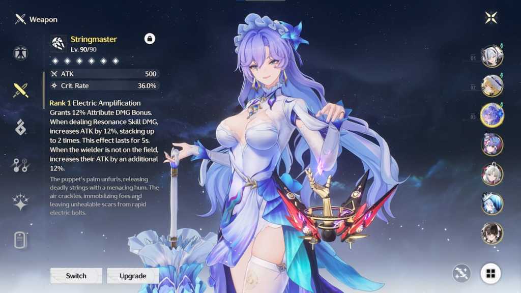 Cantarella Weapons in Wuthering Waves