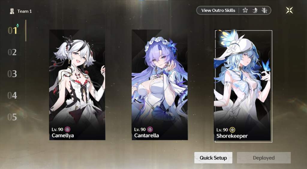 Cantarella Team Comps in Wuthering Waves