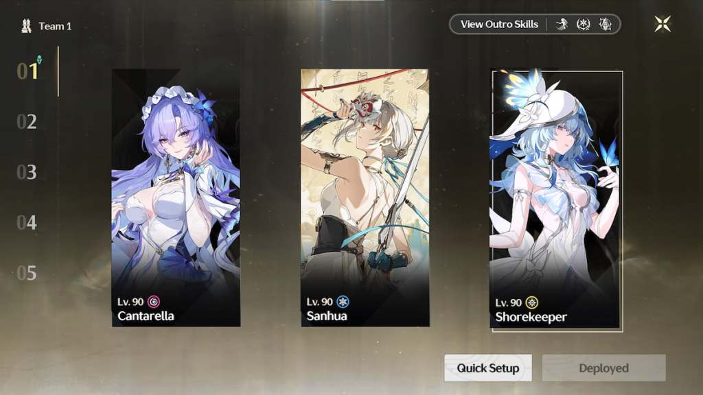 Cantarella Team Comps in Wuthering Waves