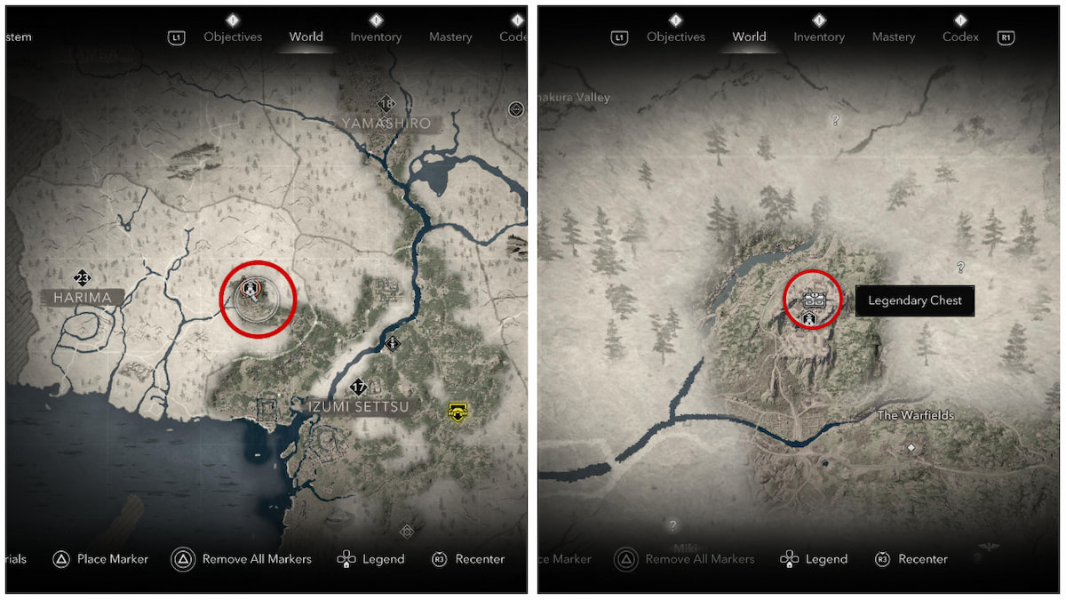 Yami no Kage map location