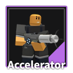 Accelerator Tower from the Tower Defense Simulator Roblox experience