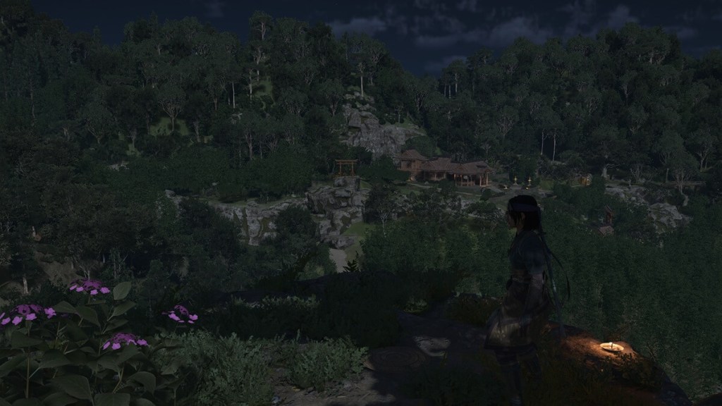 Assassin's Creed Shadows screenshot of the Kuji-kiri location: Harima's Peak.