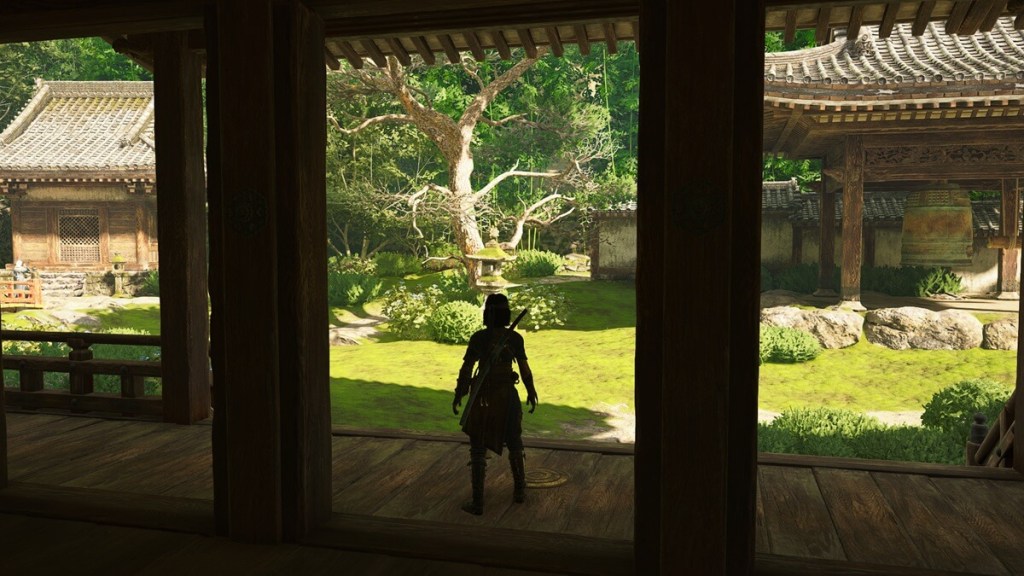 Assassin's Creed Shadows screenshot of the Kuji-kiri location: Sukoji Temple.