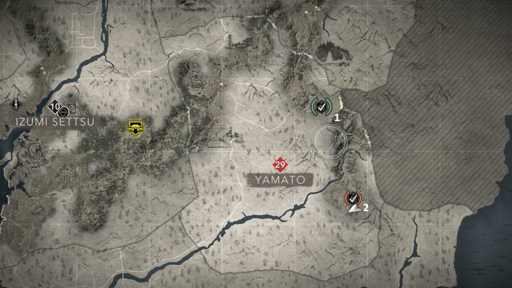 Assassin's Creed Shadows screenshot of the Kuji-kiri location: Yamato.