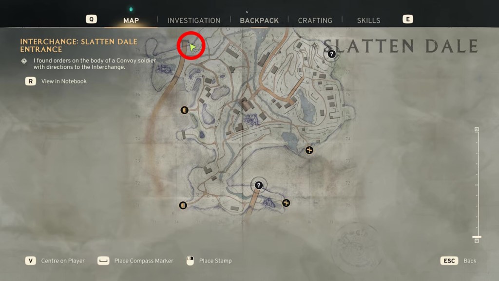 Concrete Shelter location on map