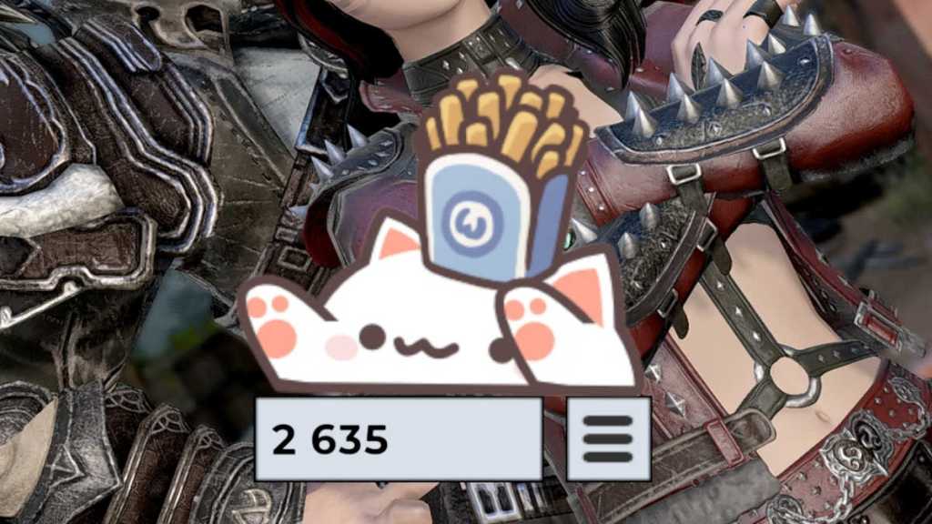 Bongo Cat as he appears on your desktop. Hats may vary.