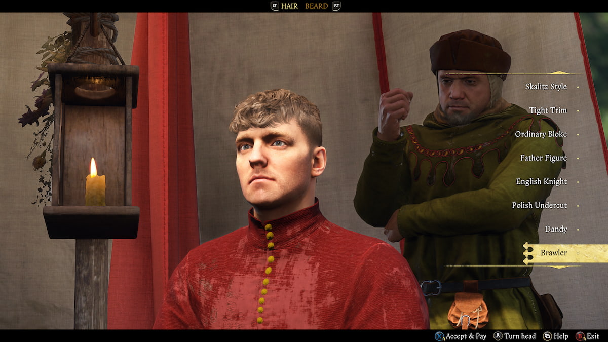 Henry's Brawler hairstyle