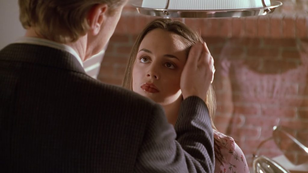 Buffy the Vampire Slayer screenshot of Faith and the Mayor.