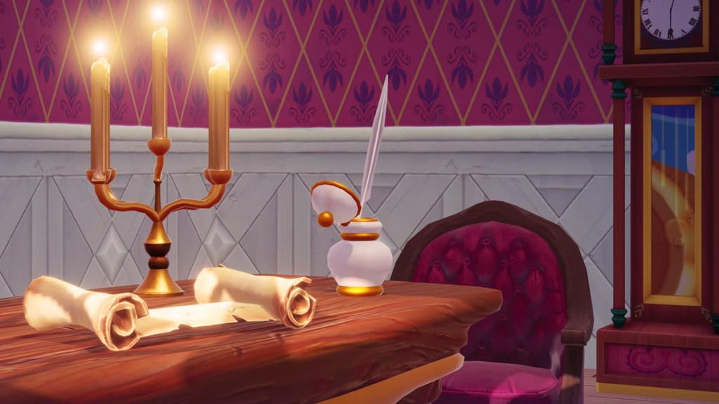 Disney Dreamlight Valley Beauty and the Beast promotional image