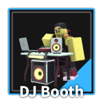 DJ Booth Tower from the Tower Defense Simulator Roblox experience