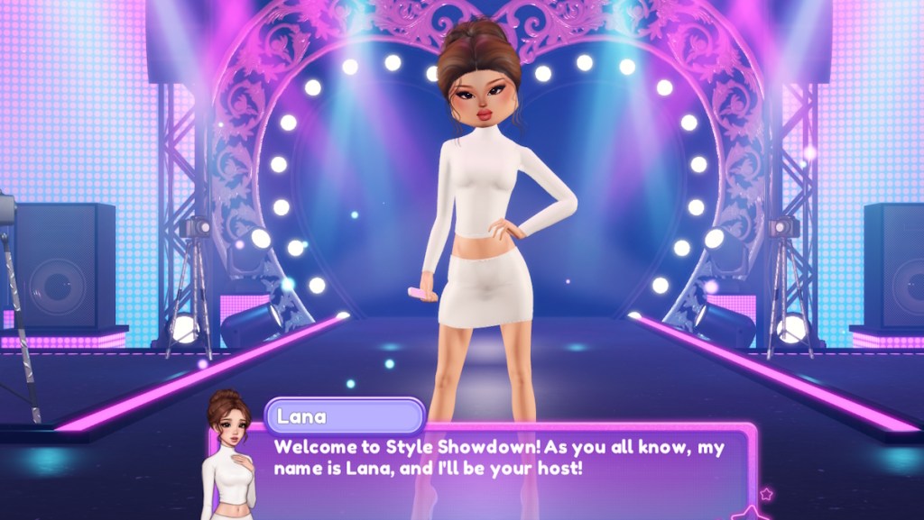 Lana hosting Style Showdown