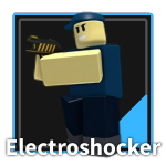 Electroshocker Tower from the Tower Defense Simulator Roblox experience