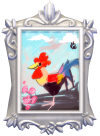 Fancy Chicken Painting in The Sims 4