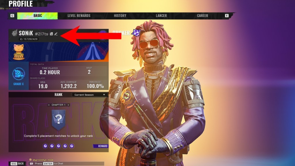 an image of fragpunk profile id