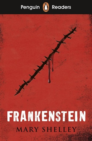 Frankenstein - Mary Shelley book cover.