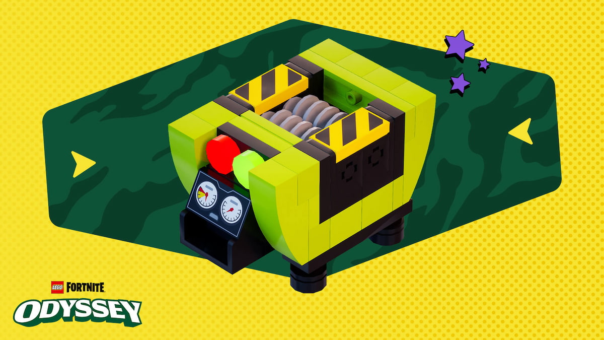 The Recycler Station in Lego Fortnite Odyssey