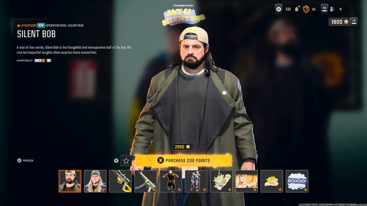 Silent Bob Operator skin