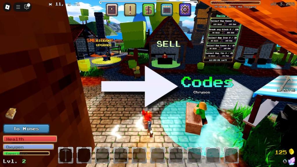 How to redeem codes in Subterra 