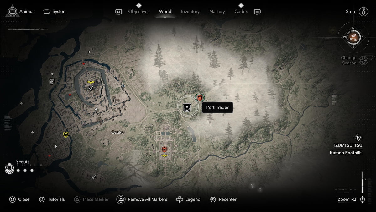 Port Trader map location