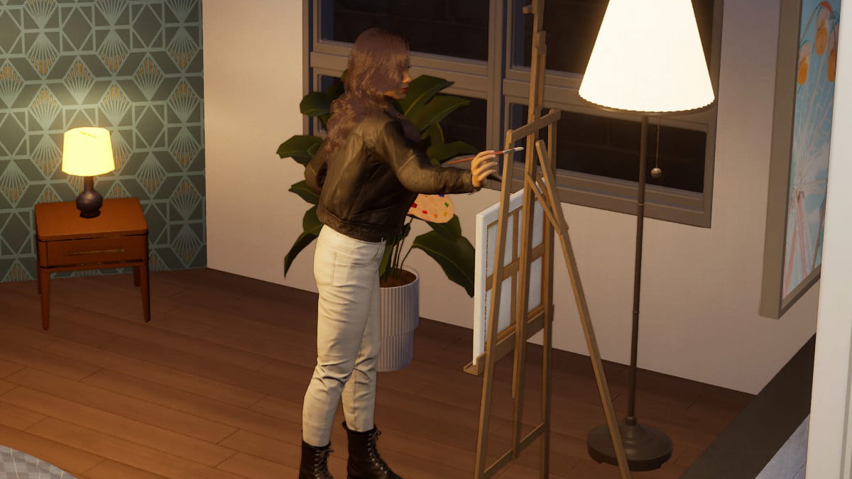 InZOI character painting